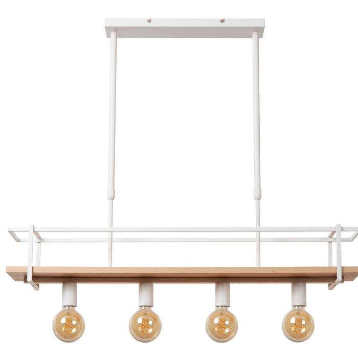 Lucide MILONGA Hanglamp - Wit