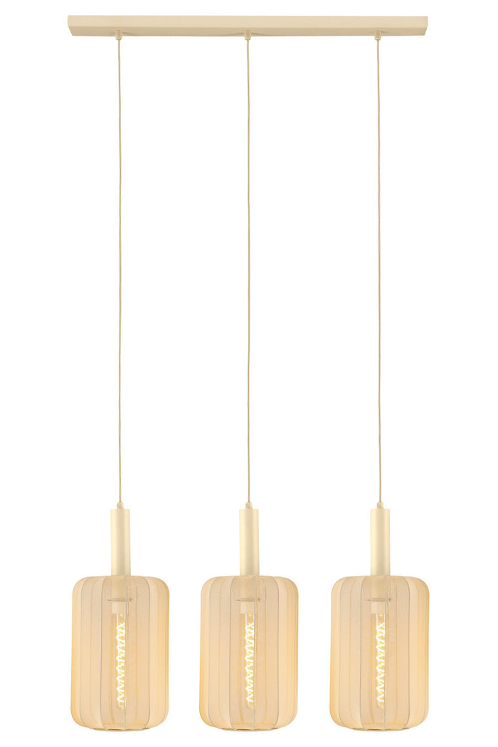 Lucide CORINA Hanglamp - Beige