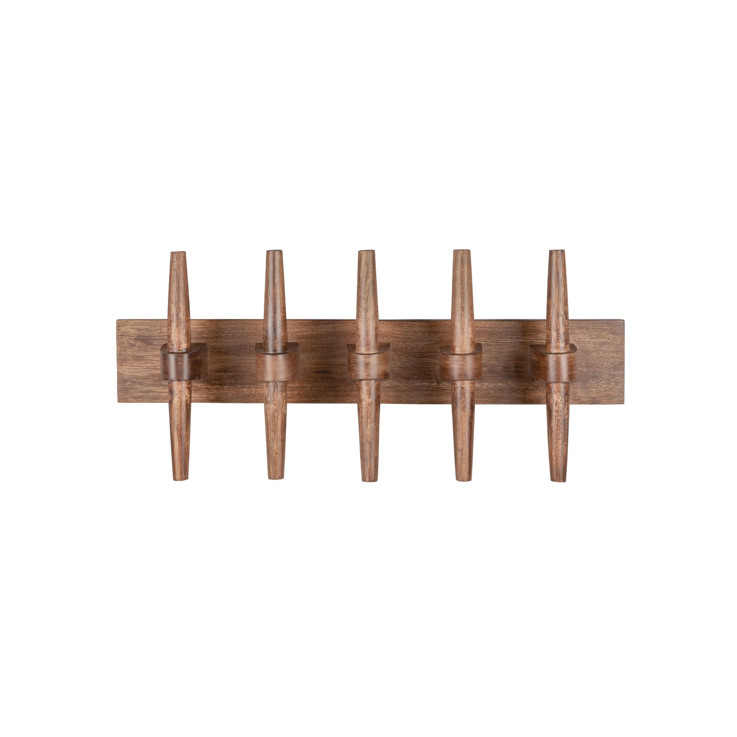 Dutchbone Jakub Kapstok| Wandkapstok Walnoot Hout Bruin