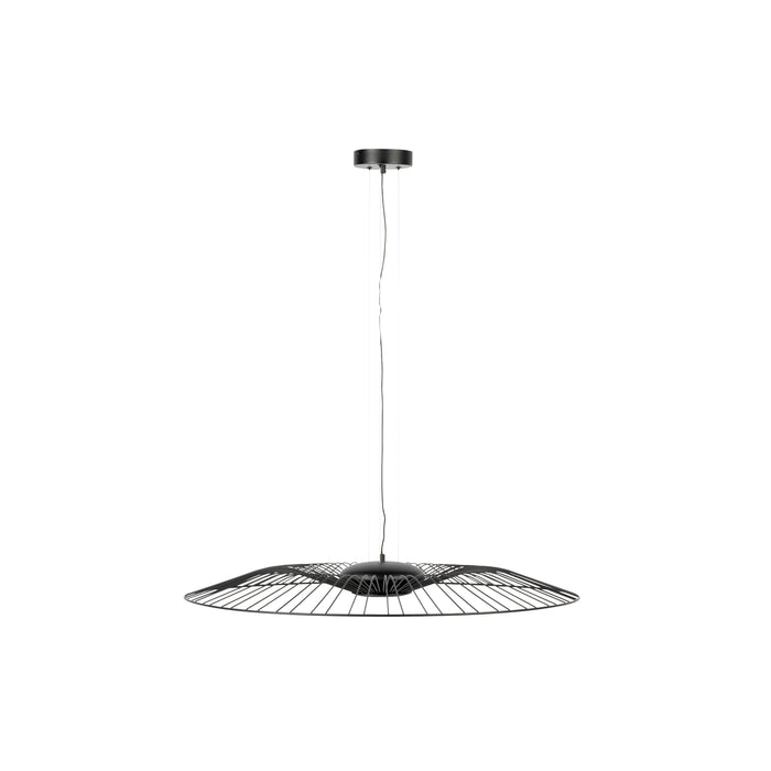 Zuiver Spider Hanglamp Rond 90 cm Zwart