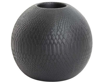 Light & Living Light&living Vaas deco Ø20x18,5 cm SKELD zwart