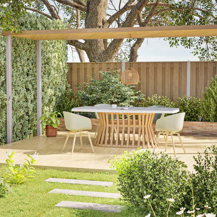 by fonQ Coop Tuintafel - Acaciahout