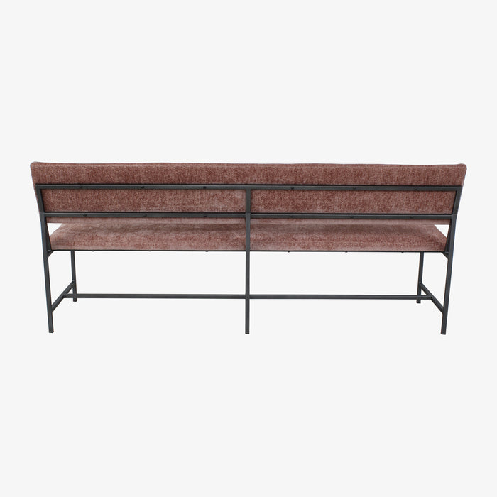 by fonQ Spare Eetkamerbank - B 200 cm - Flamingo