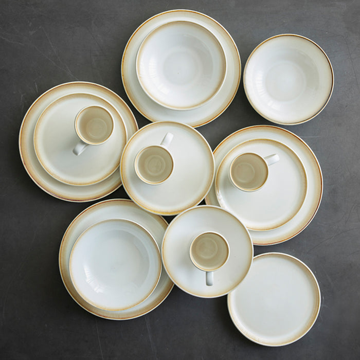 Bitz Gastro Serviesset 16-delig - Crème