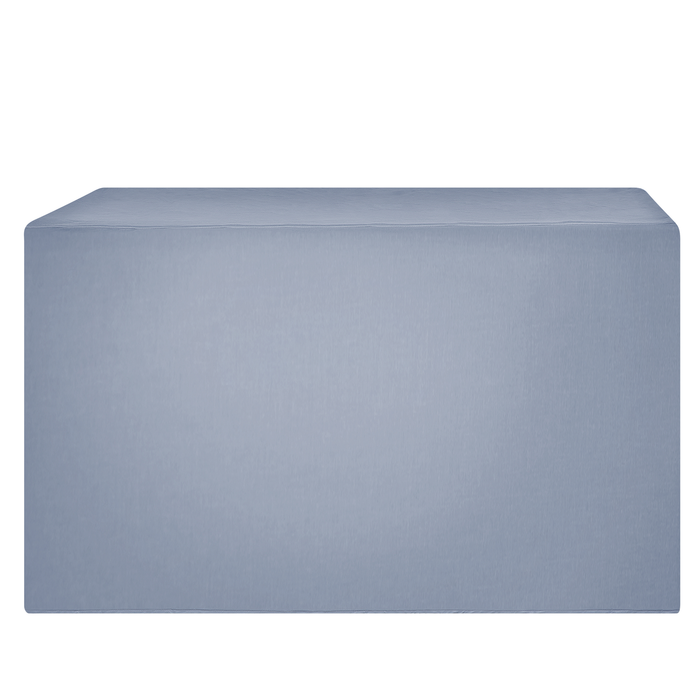 Beliani - CHUVA - Beschermhoes wicker lounge XXL - Blauw - Polyester