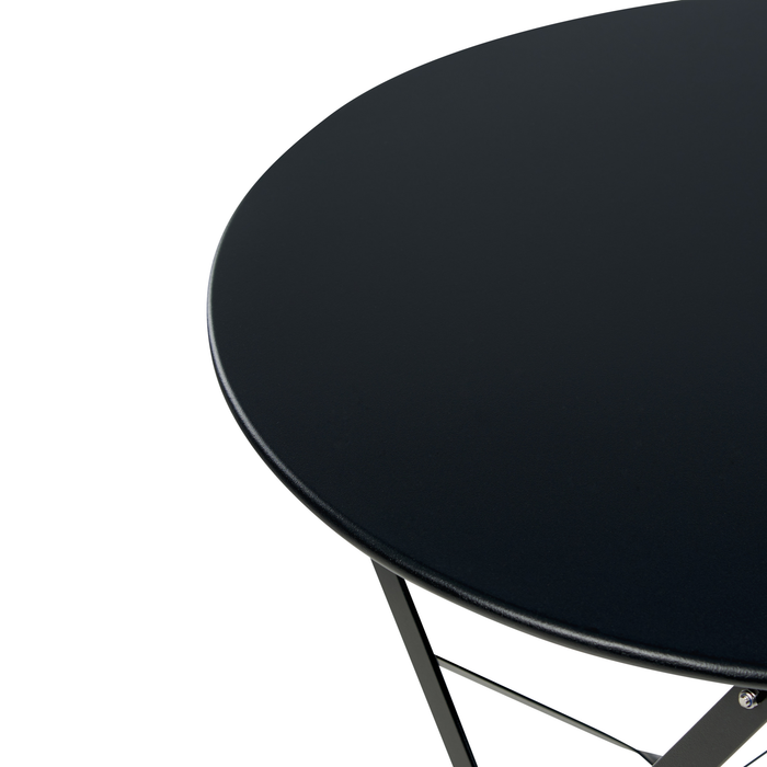 Beliani - FIORI - Bistroset voor 2 - Zwart - Staal