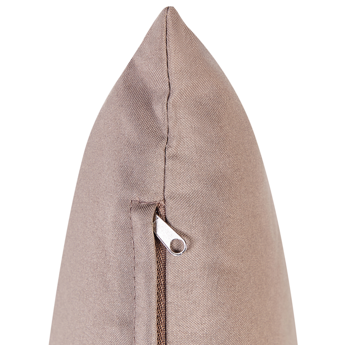 Beliani - CERRETO - Tuinstoel - Taupe - Bamboe