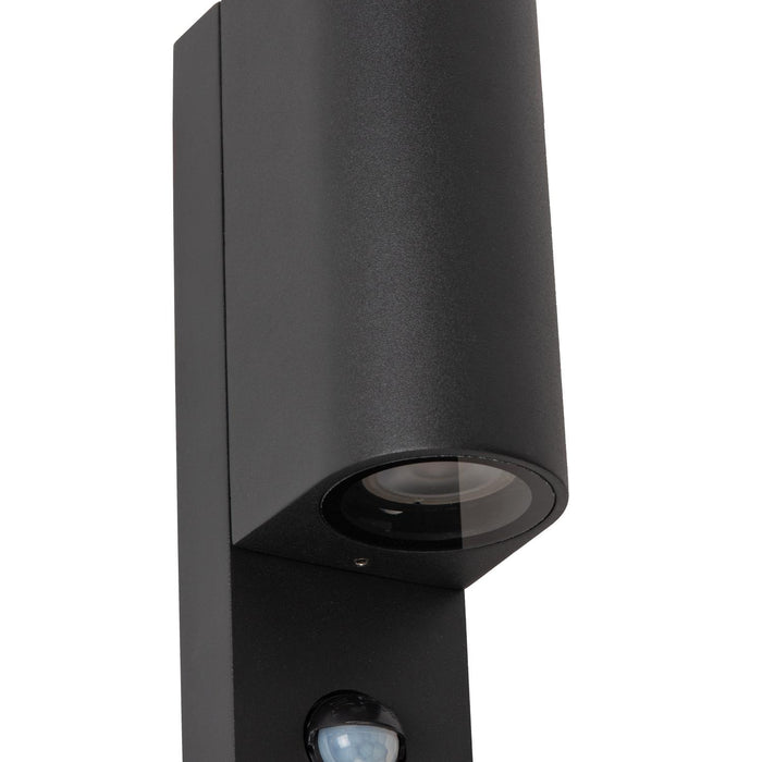 Lucide ZARO IR Wandspot - Zwart