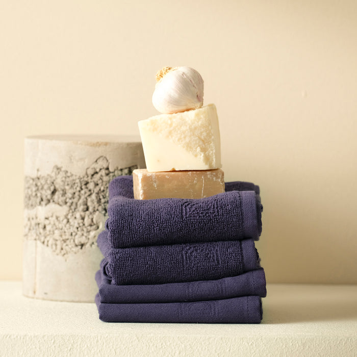 DDDDD keukendoek Logo - 50x55 cm - Blue - 6 stuks