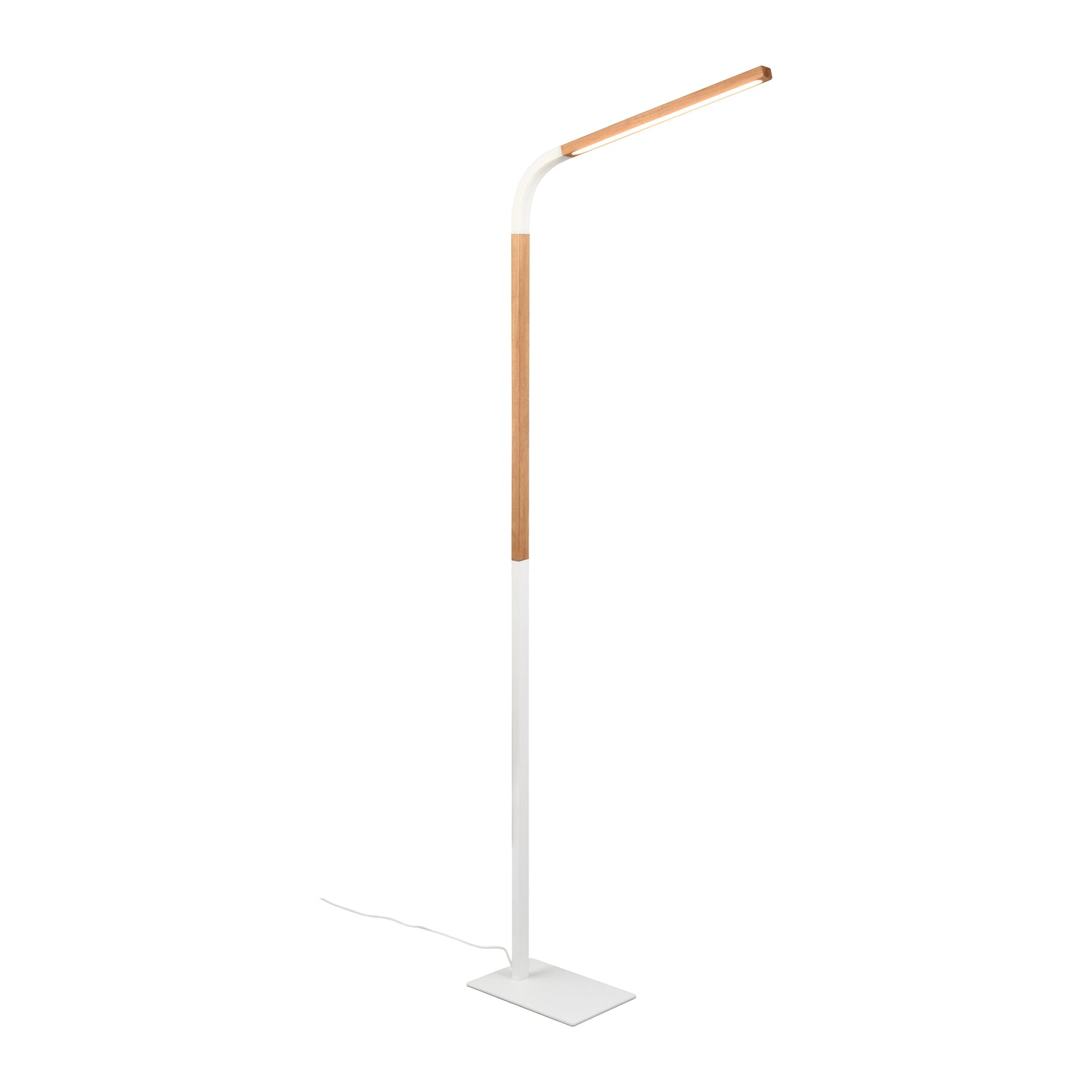 Trio Norris Vloerlamp - Mat Wit