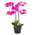 HTT Decorations - Kunstplant Orchidee XL 5-tak roze 68 cm hoog
