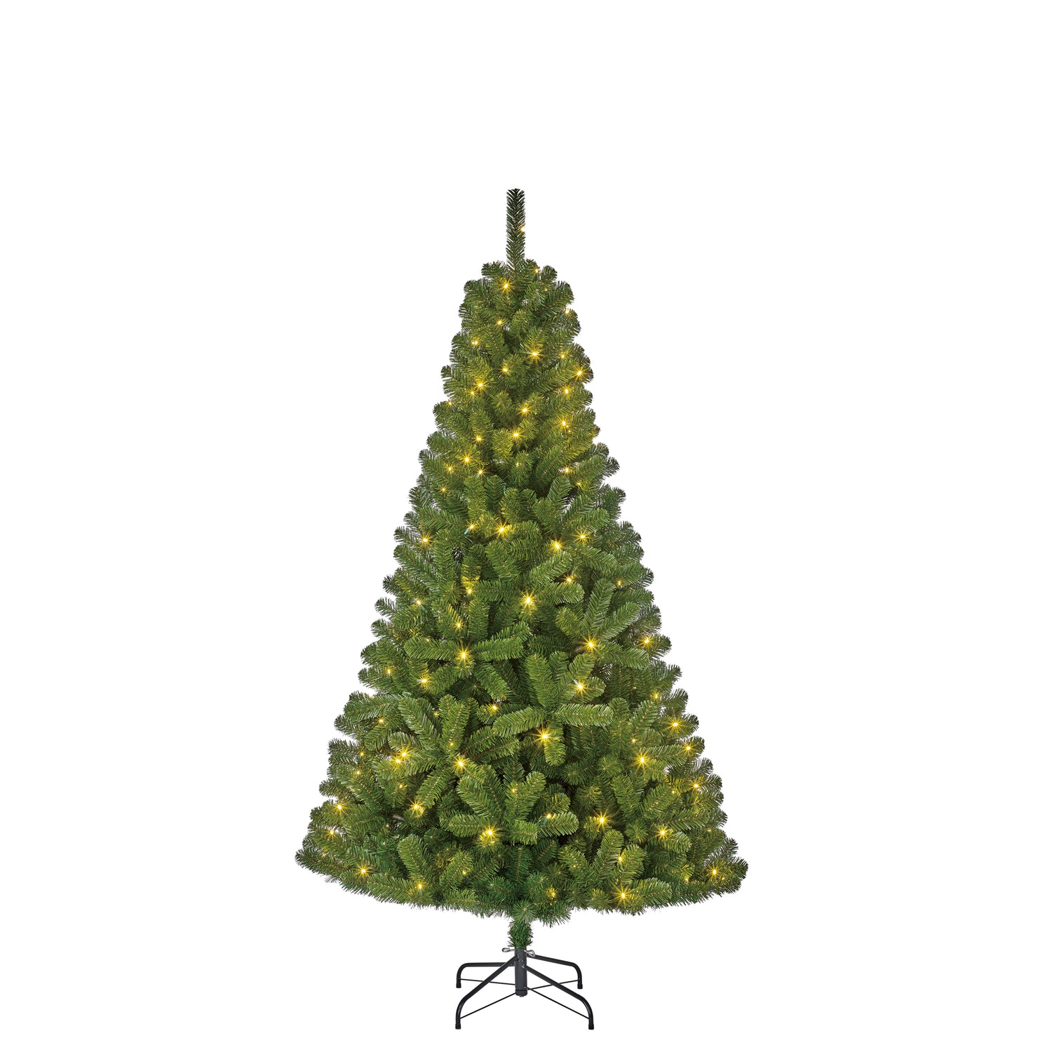 Charlton Kunstkerstboom met LED Verlichting H185 cm Groen