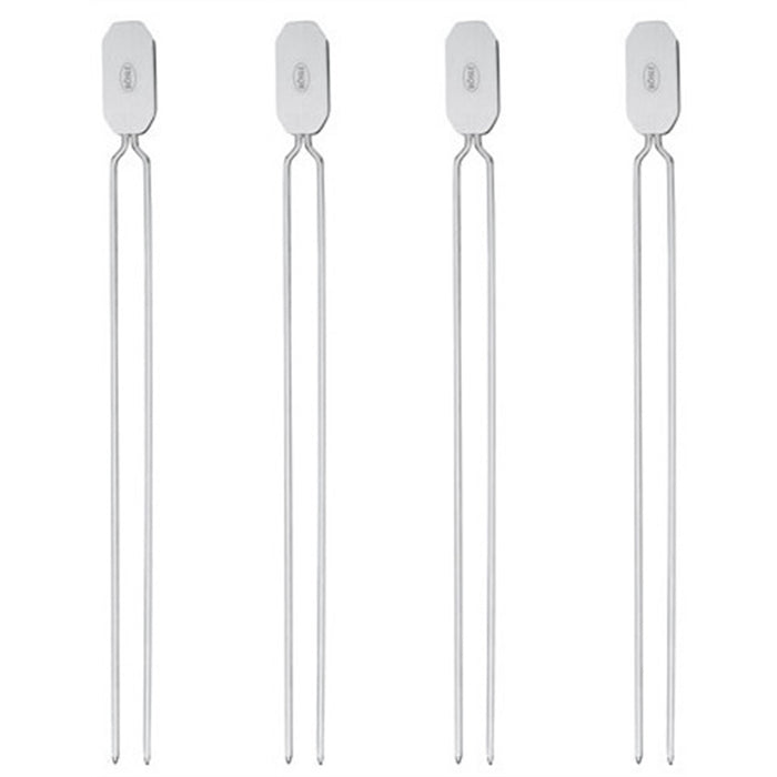 Rösle Barbecue - Grillspies - Set van 4 Stuks - 33 cm - RVS - Rösle