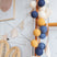 Cotton Ball Lights Regular Lichtslinger blauw - Galaxy 20