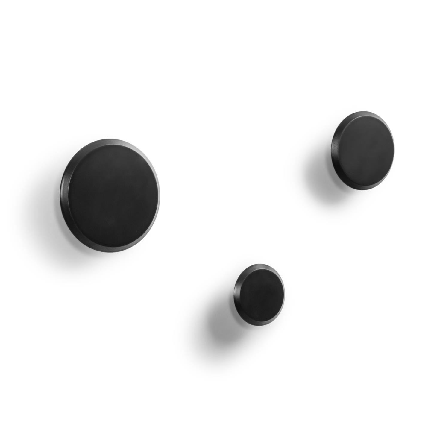 Kave Home - Set van 3 Nadua hangers in massief hout met een