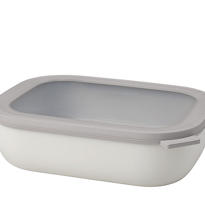 Multikom Cirqula rechthoekig 2000 ml - Nordic white