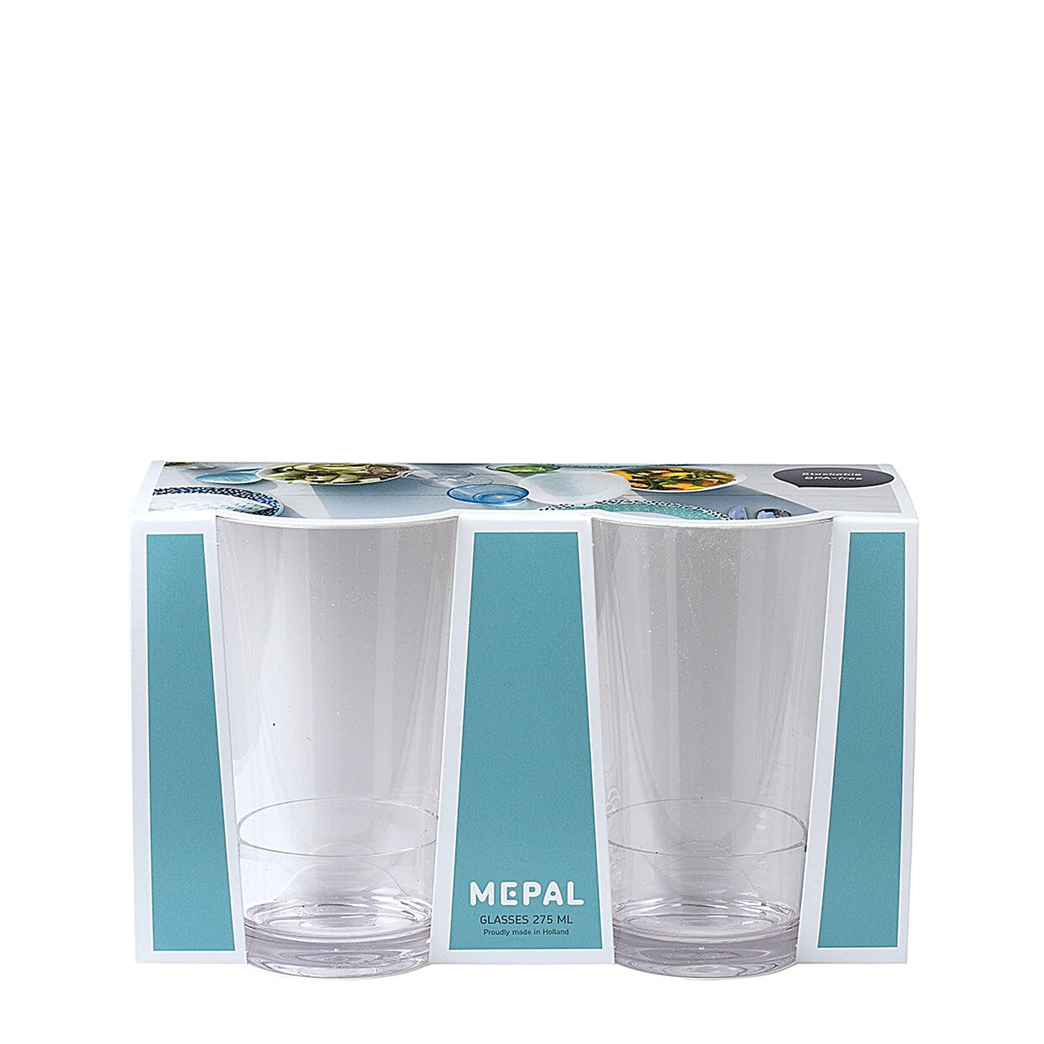 Glas Flow 275 ml - set van 2 stuks