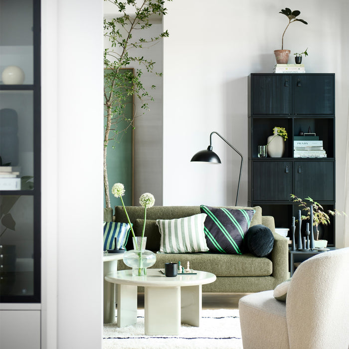 vtwonen Lower Case Modulaire Wandkast 4 Vakken - Open - Zwart