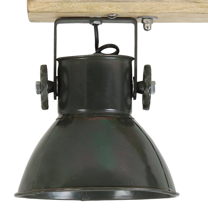 Light & Living Wandlamp Elay - Hout|Groen - 45x18x25cm - 2L