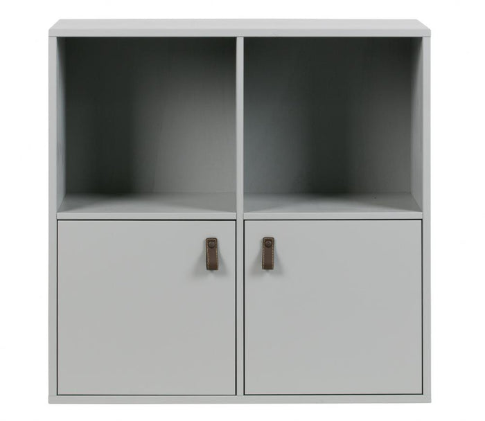 vtwonen Lower Case Modulaire Wandkast 4 Vakken - Mixed - Betongrijs