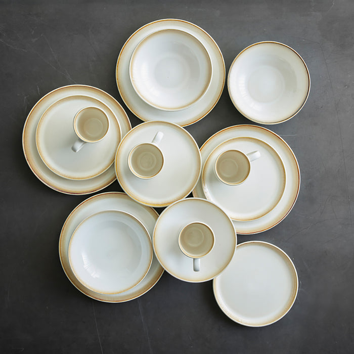 Bitz Gastro Serviesset 16-delig - Crème