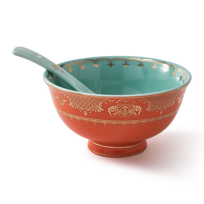 POLSPOTTEN Grandpa Serviesset Set van 4 - Asian