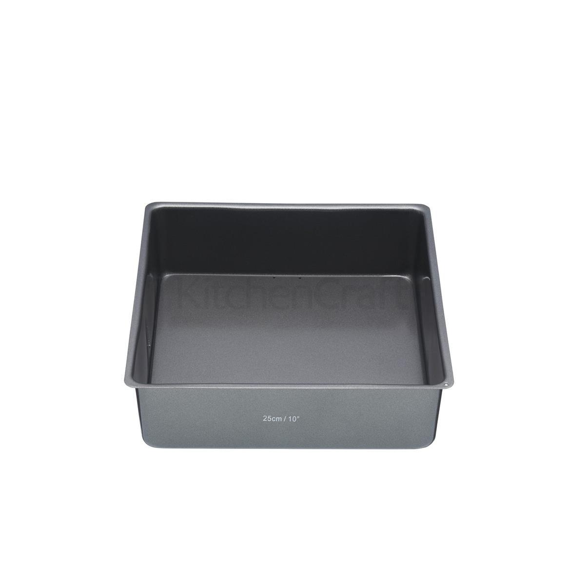 Vierkante bakvorm met losse bodem, 25 cm - Masterclass