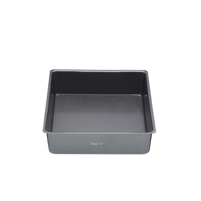 Vierkante bakvorm met losse bodem, 25 cm - Masterclass