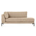 vtwonen Couple Lounge Bank Element Rechts - Polyester - Naturel
