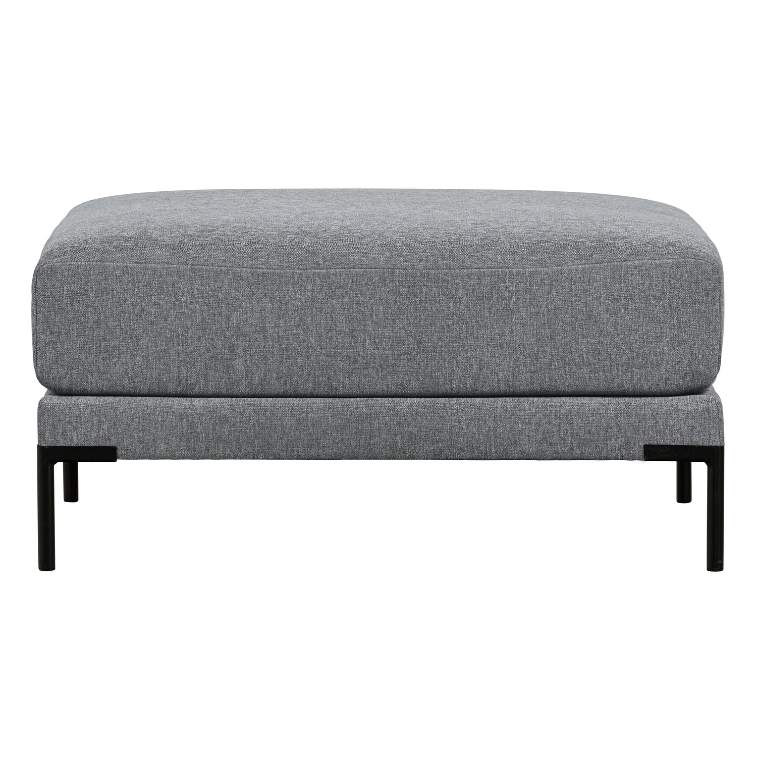 vtwonen Couple Poef - Polyester - Denim Melange - 44x100x100