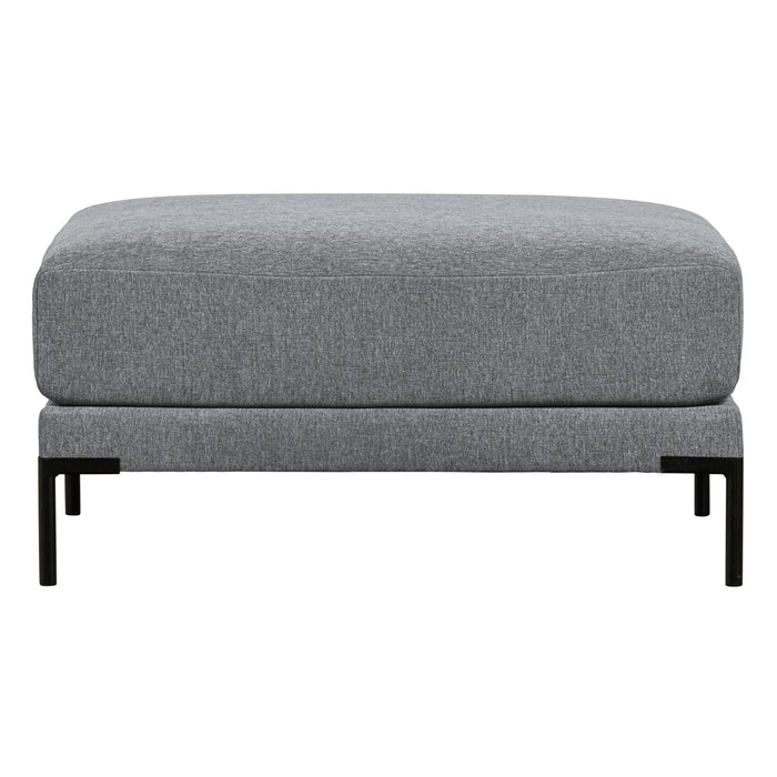 vtwonen Couple Poef - Polyester - Denim Melange - 44x100x100