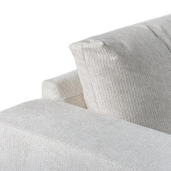 Vurna Suzanne 3-zits hoekbank rechts stof - beige