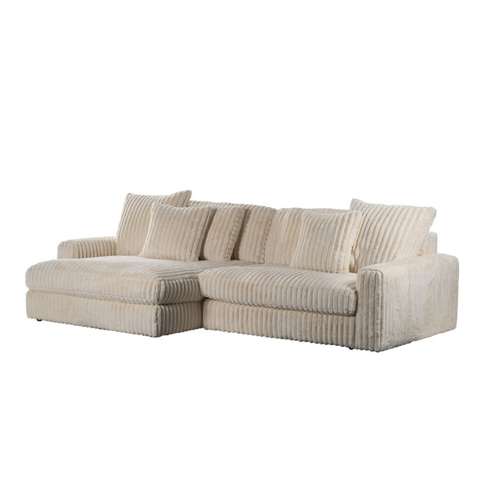 Vurna Sydney 3-zits hoekbank links|rechts - beige