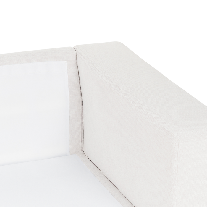 Beliani-LOFOTEN-Hoekbank 4-zits-Gebroken wit-Rechtszijdig-Polyester