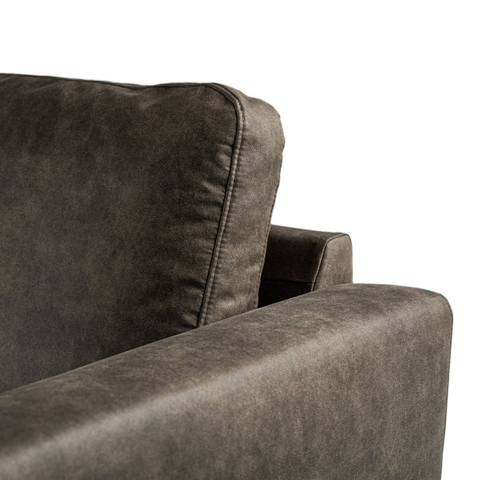 Vurna Linda 3-zits hoekbank links - groen