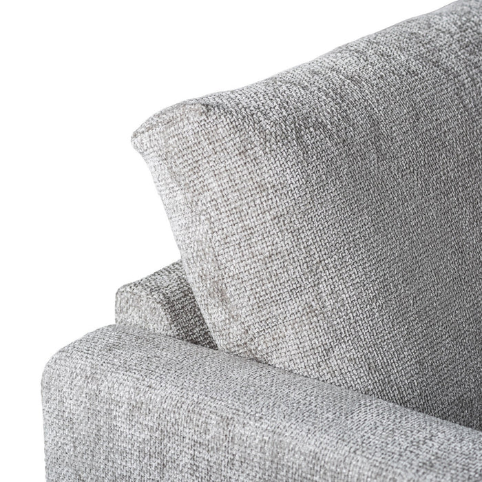 Vurna Marissa 3-zits hoekbank rechts stof - naturel