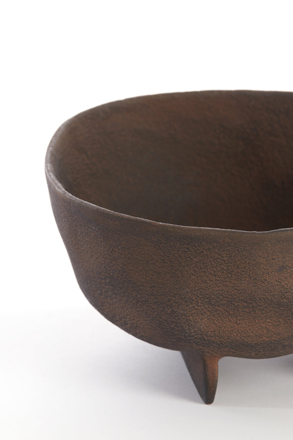 Light & Living - Schaal ROSANA - 21x20.5x10cm - Bruin