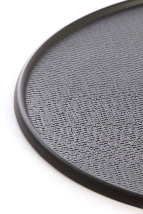 Light & Living - Schaal ILAY - Ø38x1.5cm - Zwart