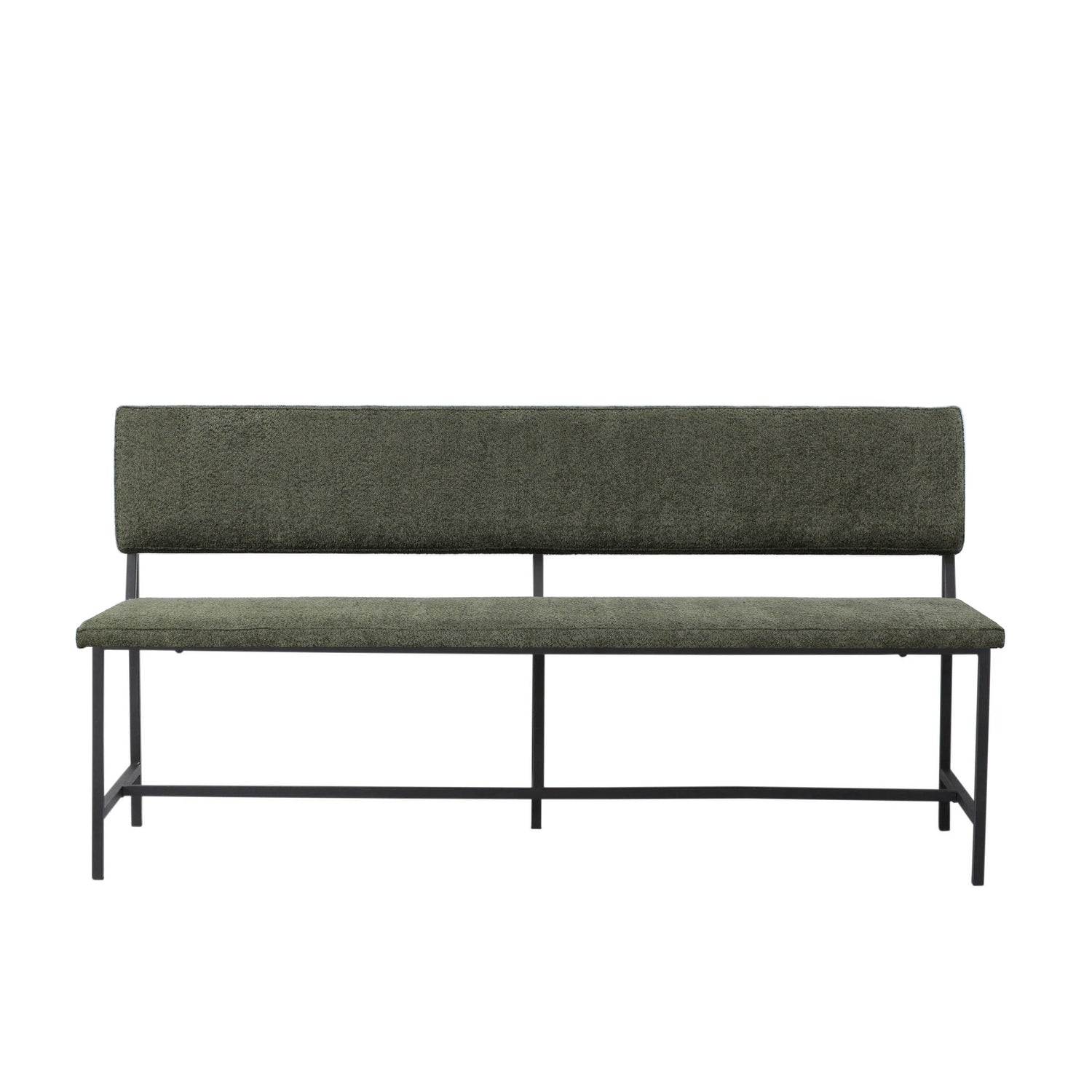by fonQ Spare Eetkamerbank - B 200 cm - Winter Moss