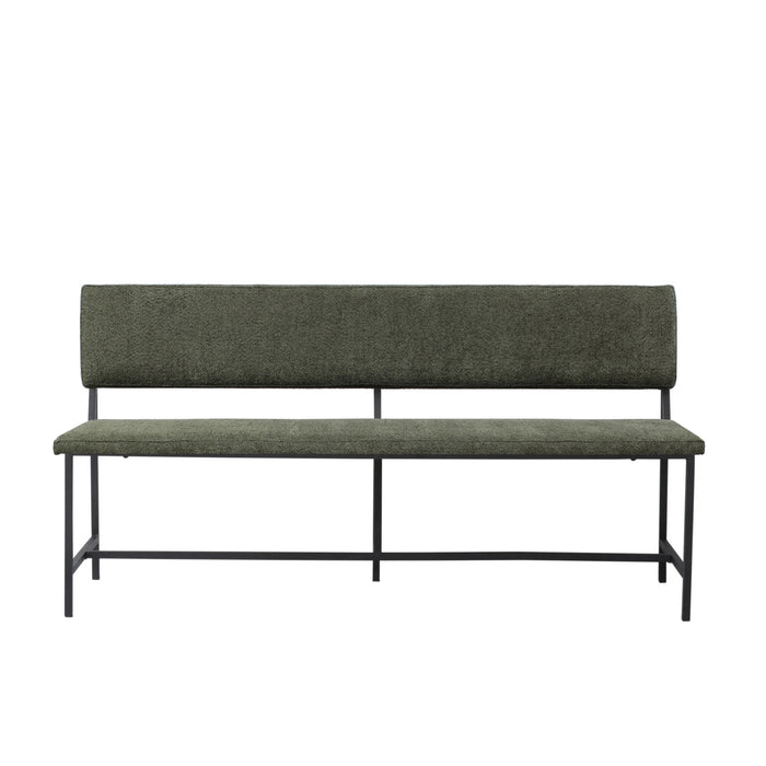 by fonQ Spare Eetkamerbank - B 200 cm - Winter Moss