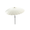 Nest outdoor Einar Parasol Ø 270 cm - Wit