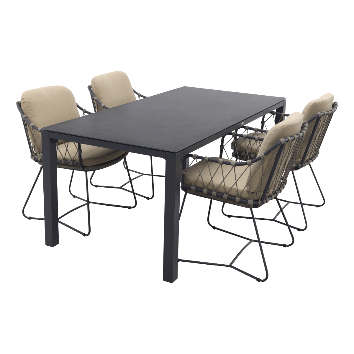 Taste Prego|Chaneo tuinset - 180x90 cm. - 5-delig