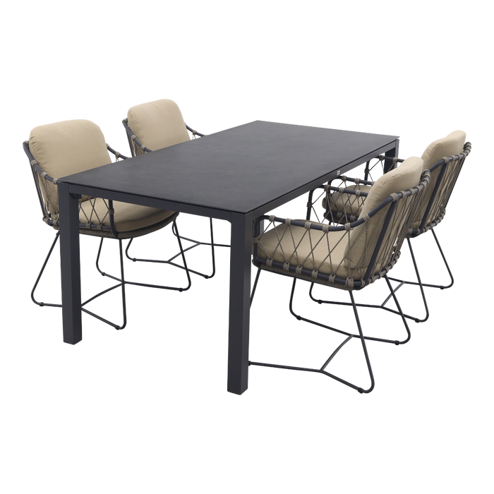 Taste Prego|Chaneo tuinset - 180x90 cm. - 5-delig