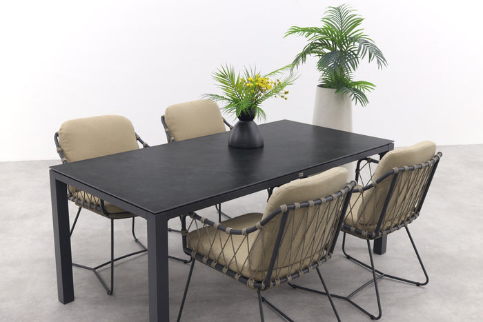 Taste Prego|Chaneo tuinset - 180x90 cm. - 5-delig