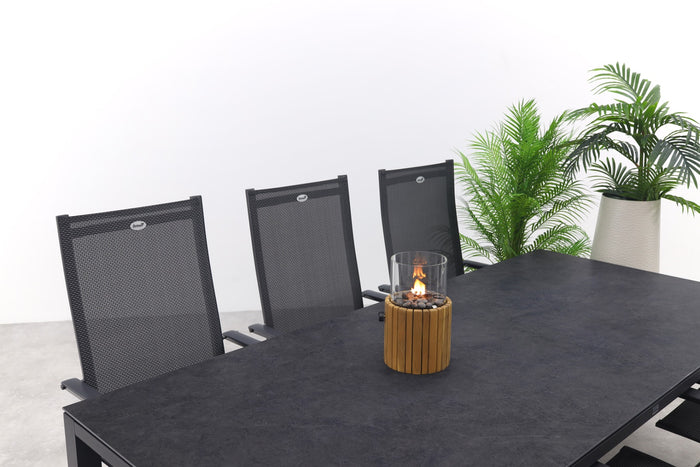 Hartman Napoli|Chaneo verstelbare tuinset - 220x100 cm. - 7-delig