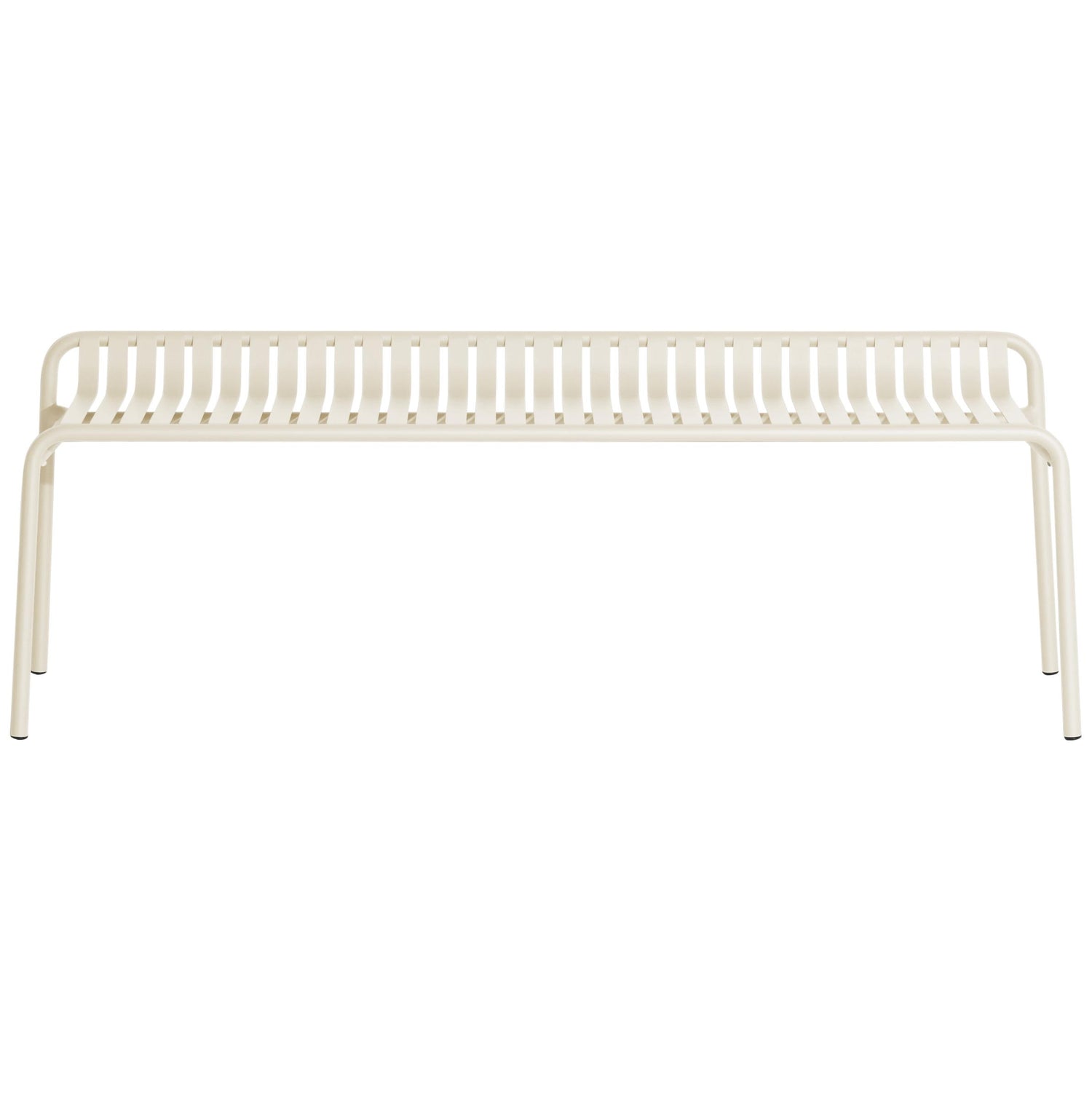 Petite Friture Week-end tuinbank zonder rugleuning Ivory