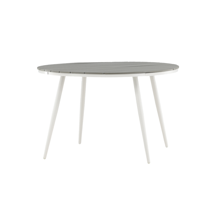 Nest outdoor Aaron Ronde Polywood Tuintafel - Wit