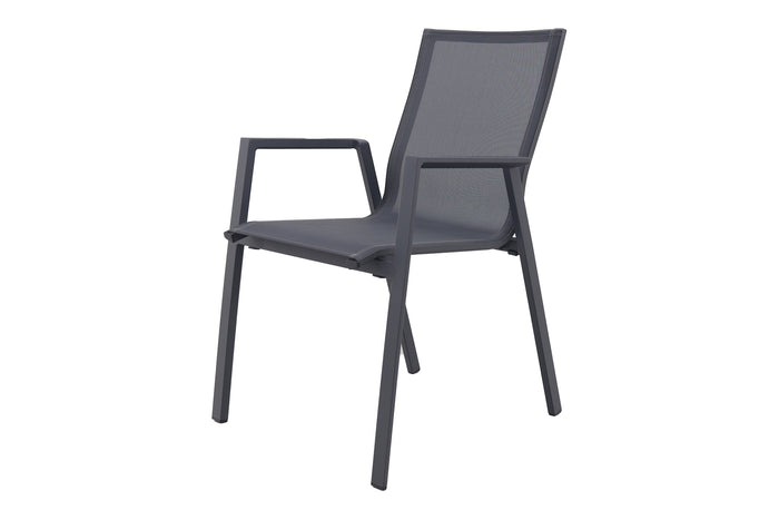 VDG Atmos stapelbare tuinstoel - Antraciet