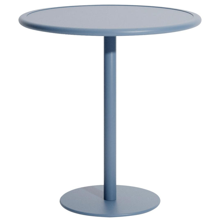 Petite Friture Week-end bistrotafel Ø70 H75 Pigeon Blue