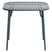 Petite Friture Week-end tuintafel 85x85 Grey Blue